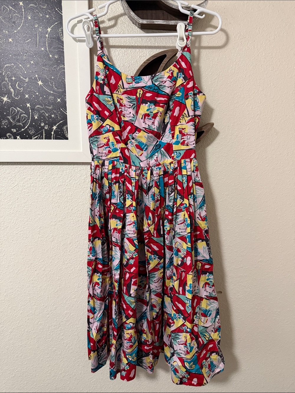 NWOT.  South of the Border Retrospec’d Gigi Dress.  US 6